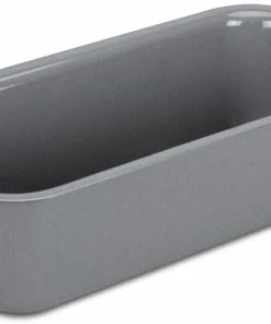 Städter We Love Baking Brotbackform 26 X 11,5 Cm / H 7,5 Cm Silber Emaill 1.700 Ml