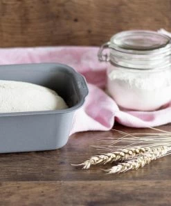 Städter We Love Baking Brotbackform 30 X 13 Cm / H 8 Cm Silber Emailliert 2.400 Ml -Emil-Henry-Laden 223 661639 A02