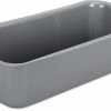 Städter We Love Baking Brotbackform 30 X 13 Cm / H 8 Cm Silber Emailliert 2.400 Ml