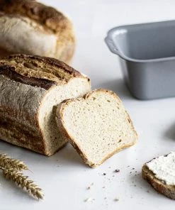 Städter We Love Baking Brotbackform 35 X 14,5 Cm / H 8,5 Cm Silber Emaill 3.000 Ml -Emil-Henry-Laden 223 661646 A03