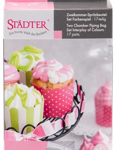 Städter Spritzbeutel Farbenspiel Set, 17-teilig