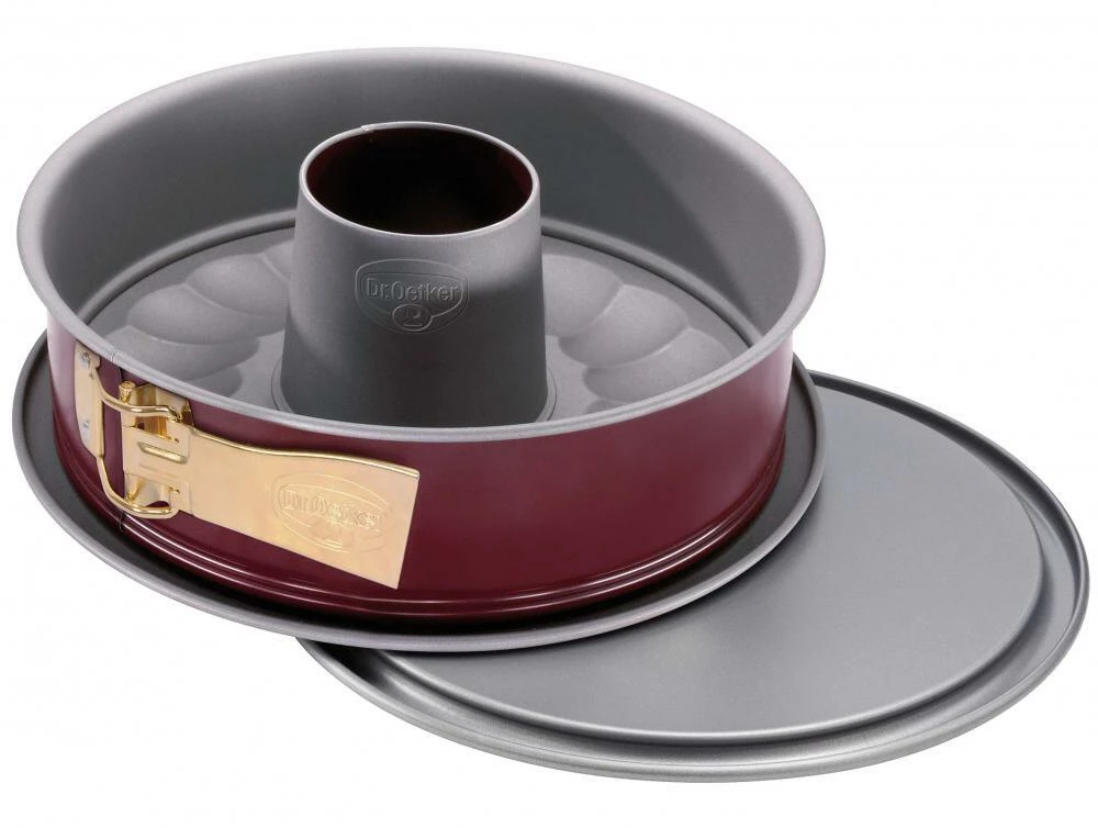 Dr. Oetker Dichte Springform Mit Flach- Und Rohrboden Back-Liebe Bicolor, 28 Cm 2 Dr. Oetker Dichte Springform Mit Flach- Und Rohrboden Back-Liebe Bicolor, 28 Cm - Image 2