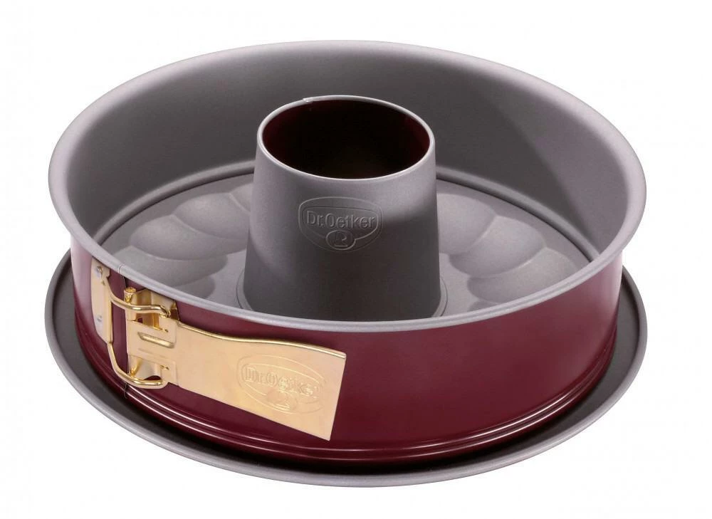 Dr. Oetker Dichte Springform Mit Flach- Und Rohrboden Back-Liebe Bicolor, 28 Cm 1 Dr. Oetker Dichte Springform Mit Flach- Und Rohrboden Back-Liebe Bicolor, 28 Cm