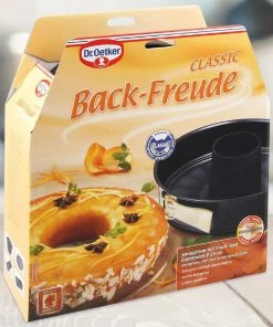 Dr. Oetker Springform Mit Flach- Und Rohrboden Back-Freude -Emil-Henry-Laden 2511b