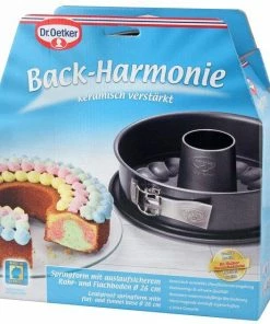 Dr. Oetker Springform Mit Flach- Und Rohrboden Back-Harmonie 9 Dr. Oetker Springform Mit Flach- Und Rohrboden Back-Harmonie -Emil-Henry-Laden 2602 pack 1 neu