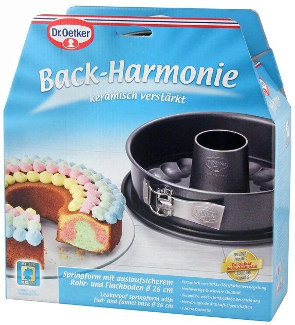 Dr. Oetker Springform Mit Flach- Und Rohrboden Back-Harmonie 5 Dr. Oetker Springform Mit Flach- Und Rohrboden Back-Harmonie - Image 5