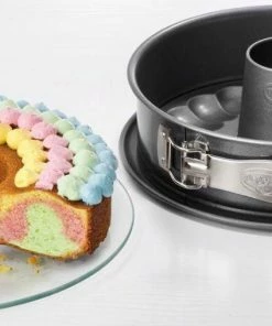 Dr. Oetker Springform Mit Flach- Und Rohrboden Back-Harmonie 8 Dr. Oetker Springform Mit Flach- Und Rohrboden Back-Harmonie -Emil-Henry-Laden 2602 use 1 neu l