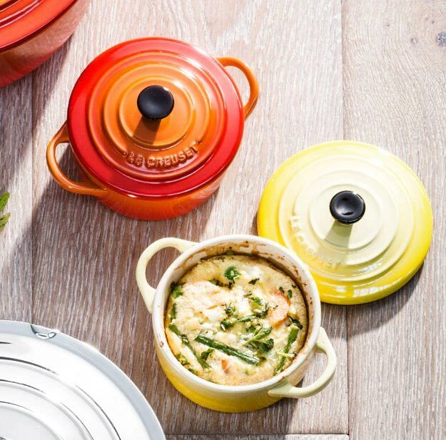 Le Creuset Mini Cocotte In Citrus 2 Le Creuset Mini Cocotte In Citrus – Bild 2