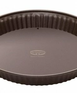 Dr. Oetker Quiche-/Obstkuchenform Back-Edition Mit Emailliertem Hebeboden, 28 Cm
