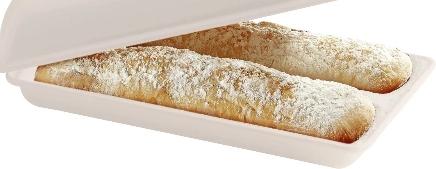 Emile Henry Ersatzunterteil Ciabatta-Set In Lin 1 Emile Henry Ersatzunterteil Ciabatta-Set In Lin