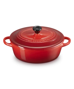 Le Creuset Mini Cocotte Oval In Kirschrot -Emil-Henry-Laden 61902120600103 00003