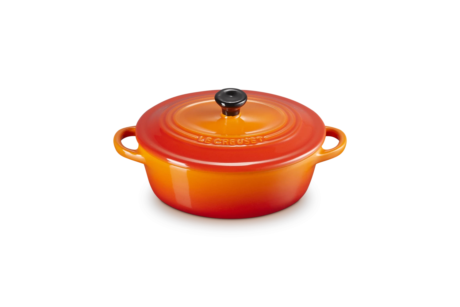 Le Creuset Mini Cocotte Oval In Ofenrot 2 Le Creuset Mini Cocotte Oval In Ofenrot - Image 2