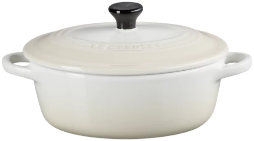 Le Creuset Mini Cocotte Oval In Meringue 1 Le Creuset Mini Cocotte Oval In Meringue