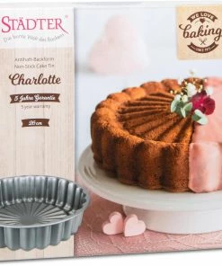 Städter Backform Charlotte Ø 26 Cm / H 7 Cm Silber 9 Städter Backform Charlotte Ø 26 Cm / H 7 Cm Silber -Emil-Henry-Laden 661493 v01