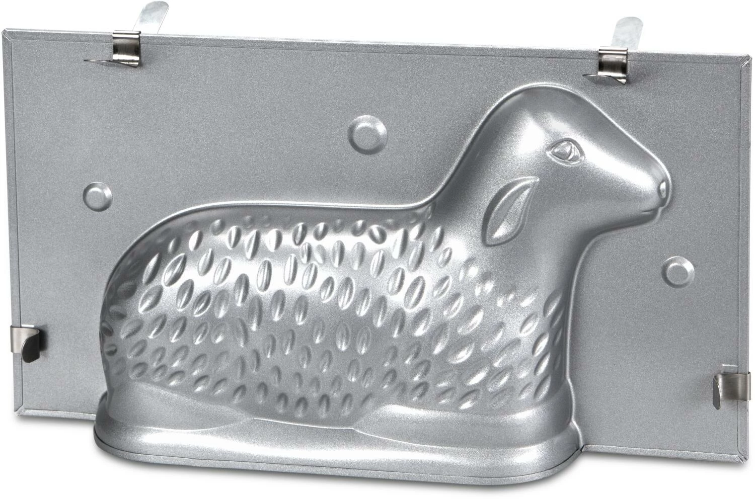 Städter We Love Baking Osterlämmchen 27,5 X 15 X 7 Cm Silber 3D-Backform 1 Städter We Love Baking Osterlämmchen 27,5 X 15 X 7 Cm Silber 3D-Backform