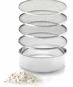 Lacor 4 Austauschbare Masche-Sieb, 25 Cm