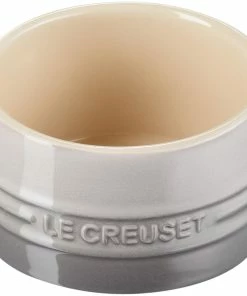 Le Creuset Förmchen, Stapelbar In Perlgrau