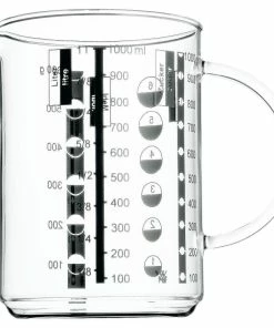 WMF Messbecher Gourmet Aus Glas, 1 Liter