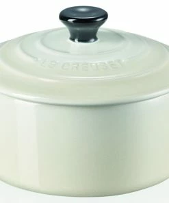 Le Creuset Mini Cocotte In Meringue