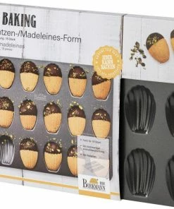Birkmann Backform Bärentatzen/ Madeleine, 18 Kammern