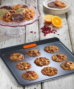 Le Creuset Backblech Doppelwandig -Emil-Henry-Laden 94102115130000 Antihaft Backformen Backblech Stimmungsbild Florentiner neu