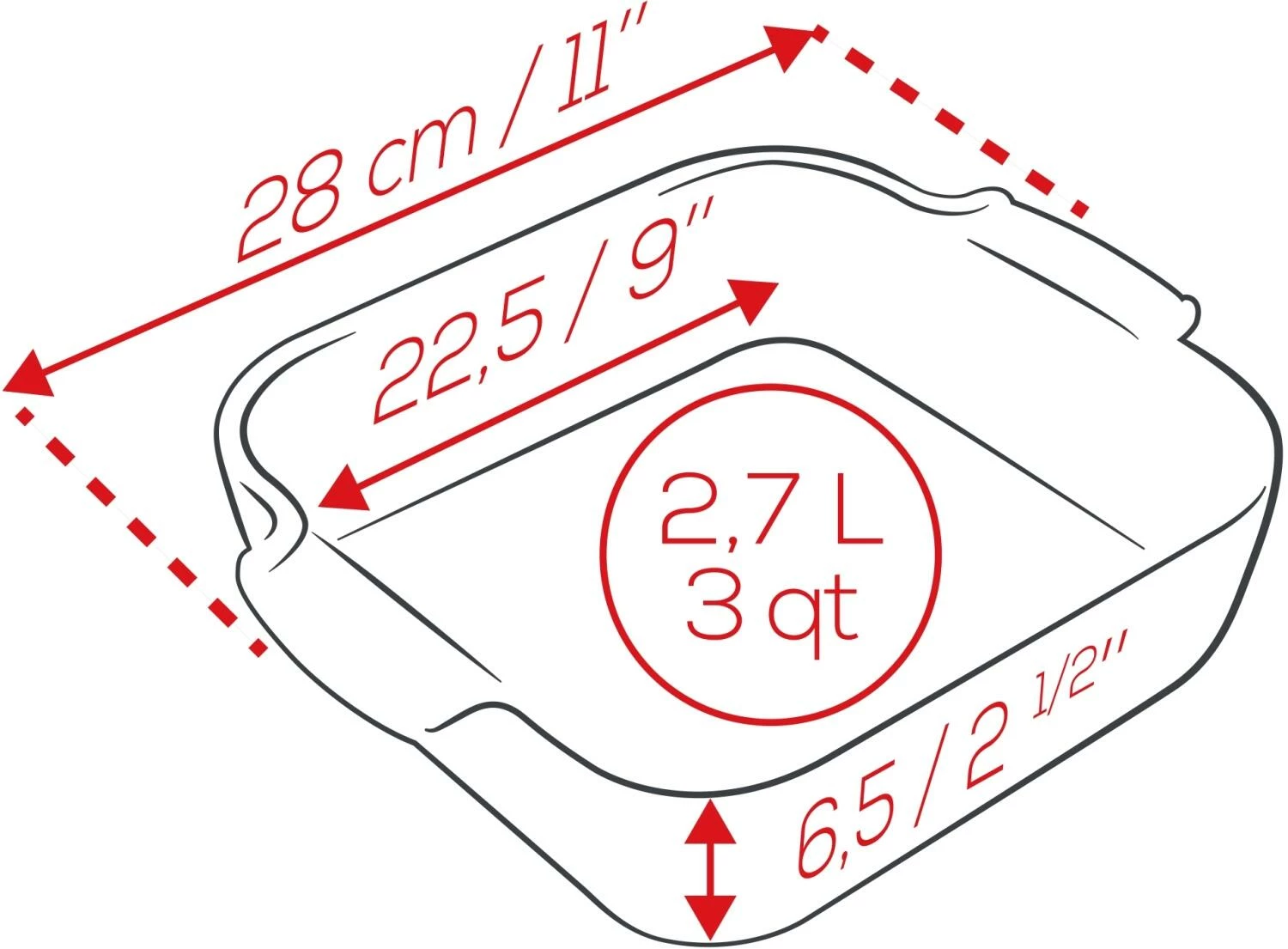 Appolia Auflaufform Quadratisch In Senfgelb 8 Appolia Auflaufform Quadratisch In Senfgelb - Image 8