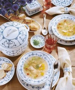 Kahla Tradition Platte/Tortenplatte, 31 Cm In Blau Saks -Emil-Henry-Laden Ambiente Blau Saks 4 3 l