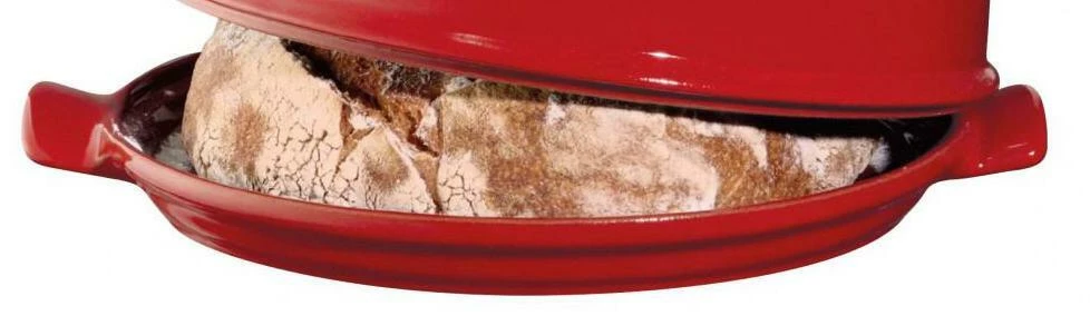 Emile Henry Ersatzplatte Für Brotbackform-Set In Granatapfel 1 Emile Henry Ersatzplatte Für Brotbackform-Set In Granatapfel