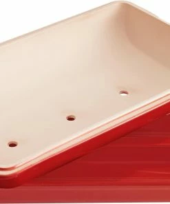 Emile Henry Ciabatta-Set In Grand Cru 8 Emile Henry Ciabatta-Set In Grand Cru -Emil-Henry-Laden EH 5502 345502 Moule Ciabatta Baker Top open