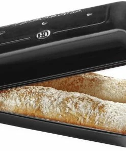 Emile Henry Ciabatta-Set In Fusain