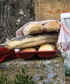 Emile Henry Ciabatta-Set In Lin 9 Emile Henry Ciabatta-Set In Lin -Emil-Henry-Laden EH 5502 Amb Ciabatta Outdoor H