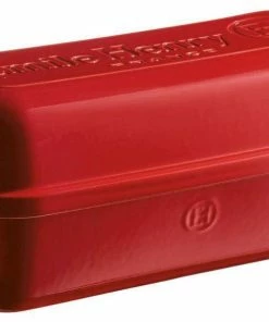 Emile Henry Kasten-Brotbackform Groß In Granatapfel