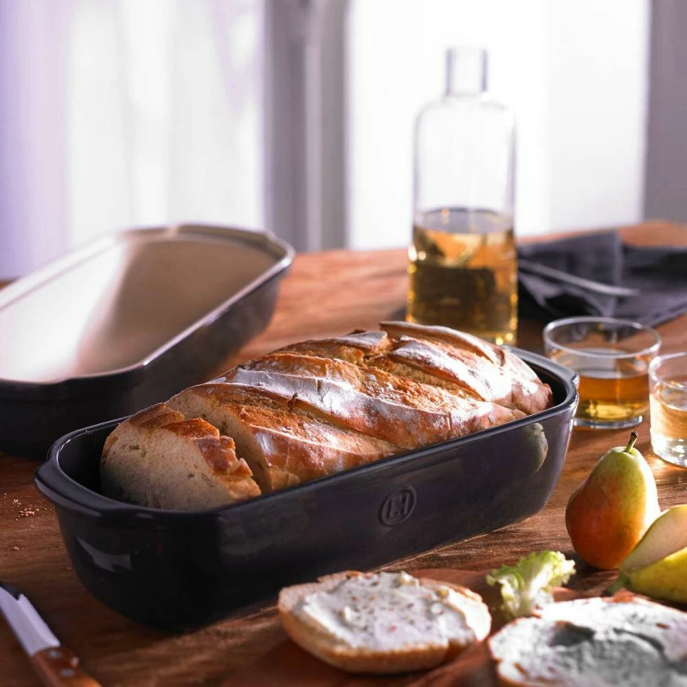 Emile Henry Kasten-Brotbackform Groß In Granatapfel 6 Emile Henry Kasten-Brotbackform Groß In Granatapfel - Image 6