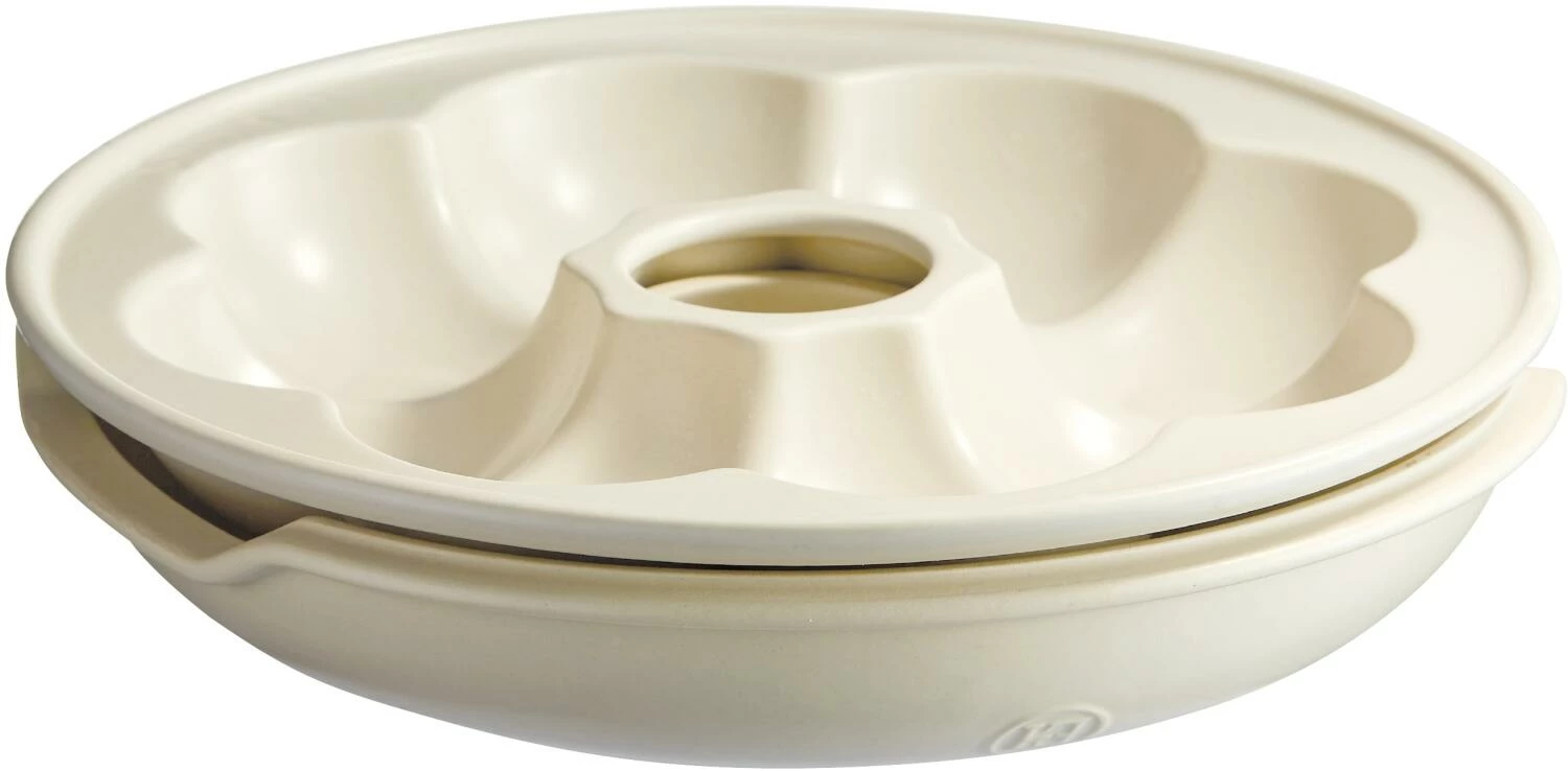 Emile Henry Brotkranz-Backform Rund In Creme 3 Emile Henry Brotkranz-Backform Rund In Creme - Image 3