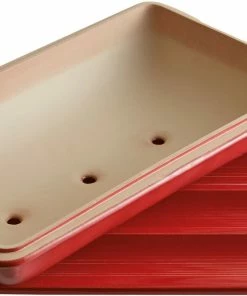 Emile Henry Baguette-Backform In Granatapfel -Emil-Henry-Laden EH 5506 345506 MouleBaguette BaguetteBaker TopOpen