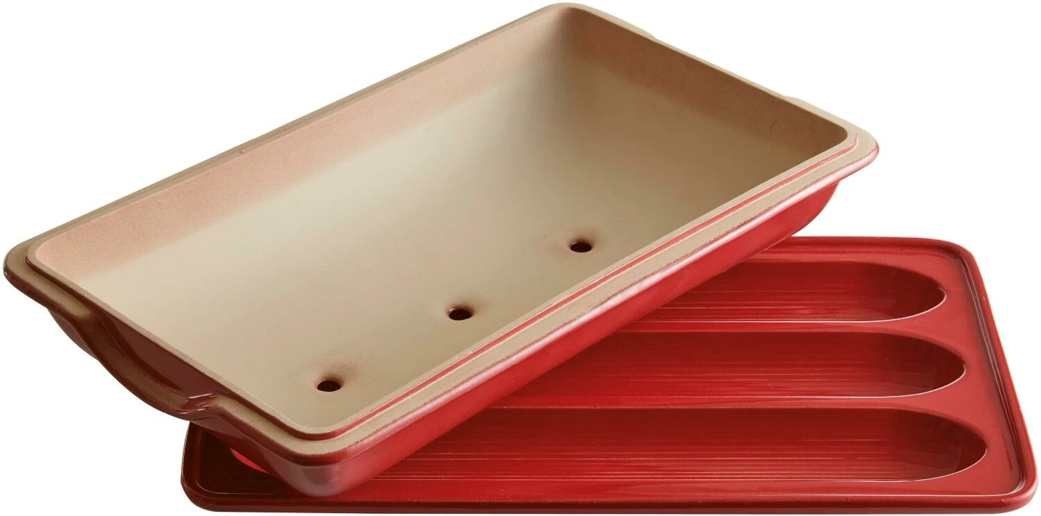 Emile Henry Baguette-Backform In Grand Cru 4 Emile Henry Baguette-Backform In Grand Cru - Image 4