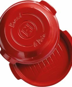 Emile Henry Brotbackform Rund In Granatapfel 7 Emile Henry Brotbackform Rund In Granatapfel -Emil-Henry-Laden EH 5507 345507 SetPainMaison RoundBreadBaker TopBase