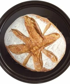 Emile Henry Brotbackform Rund In Fusain -Emil-Henry-Laden EH 5507 795507 SetPainMaison RoundBreadBaker TopBread