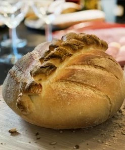 Emile Henry Brotbackform Rund In Fusain -Emil-Henry-Laden EH 5507 Amb Boule RoundLoaf Fantaisie2 A 1