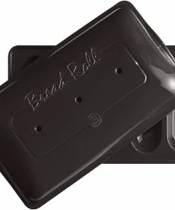 Emile Henry Mini Baguette-Set In Fusain -Emil-Henry-Laden EH 5519 795519 Moule 5MiniBaguettes Baker TopOpen