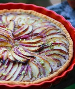 Emile Henry Tarteform In Grand Cru -Emil-Henry-Laden EH 6031 Amb Plat Tarte Tart Dish A