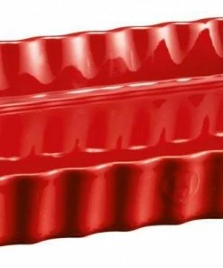 Emile Henry Kuchenform Rechteckig In Granatapfel