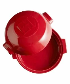 Emile Henry Cheese Baker In Grand Cru -Emil-Henry-Laden EH 8417 348417 FourAFromage CheeseBaker TopOpen