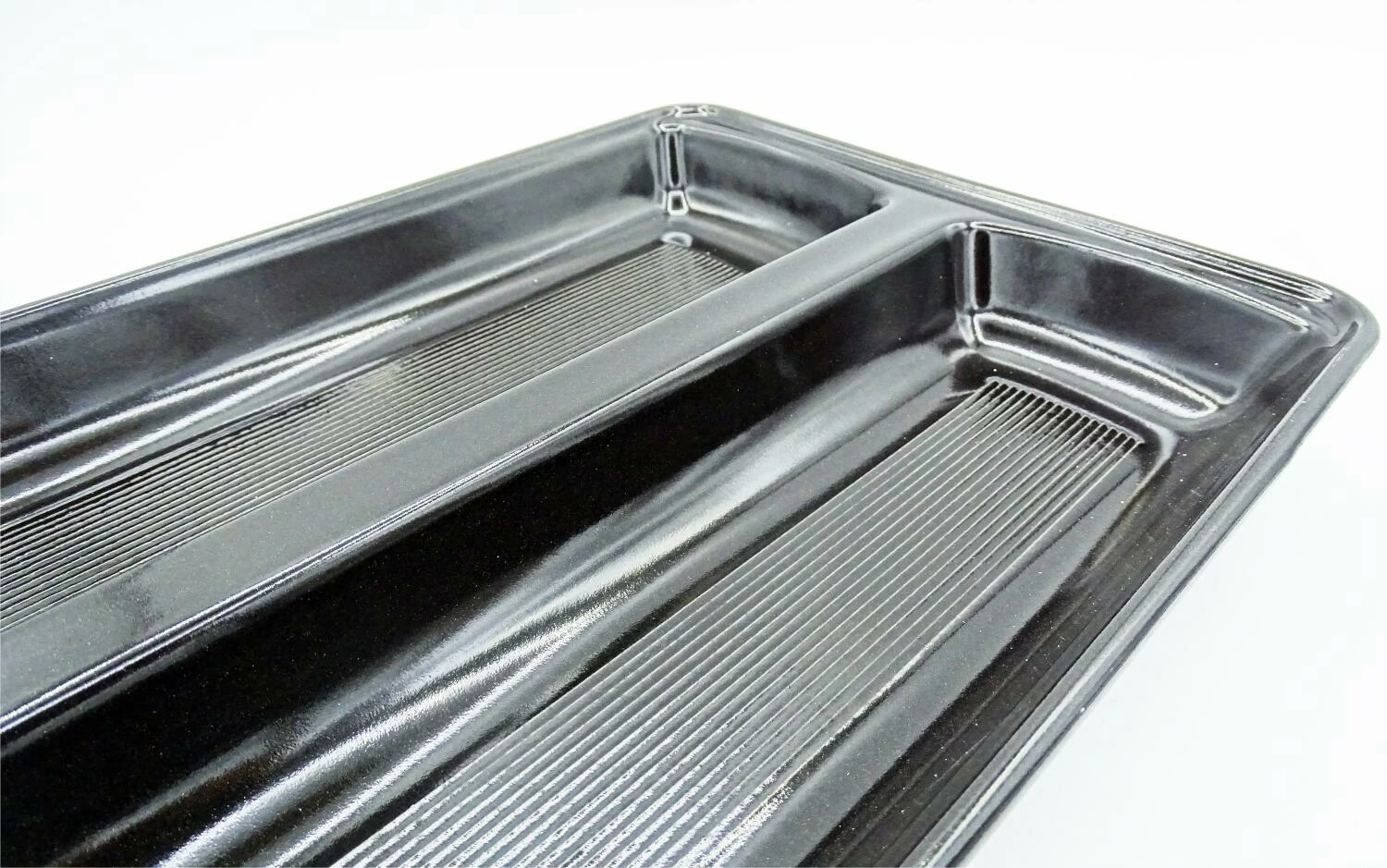 Emile Henry Ersatzunterteil Ciabatta-Set In Fusain 2 Emile Henry Ersatzunterteil Ciabatta-Set In Fusain – Bild 2