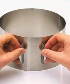 GEFU Tortenring Mit Verstellgriffen -Emil-Henry-Laden GEFU Tortenring Hand Klein