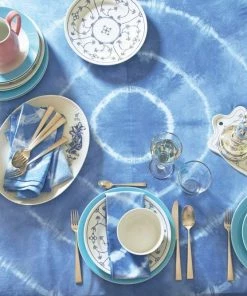 Kahla Tradition Platte/Tortenplatte, 31 Cm In Blau Saks -Emil-Henry-Laden KAHLA Summer Time blue 2 300DPI 3 l