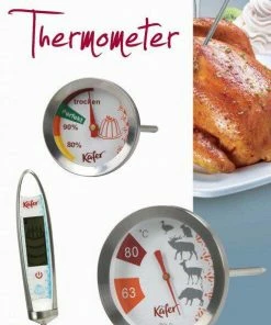 Käfer Digitales Kuchenthermometer E546C 5 Käfer Digitales Kuchenthermometer E546C -Emil-Henry-Laden Kaefer Thermometer klein l