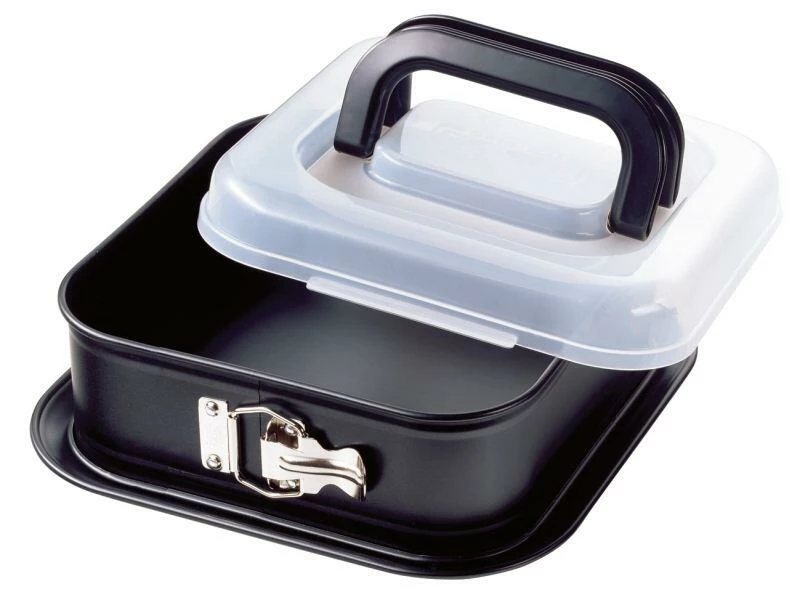 Kaiser Springform Quadratisch Mit Transporthaube 1 Kaiser Springform Quadratisch Mit Transporthaube