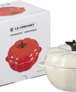 Le Creuset Kürbisförmchen Mit Deckel In Meringue -Emil-Henry-Laden LC 20200703 ZS PS NS 61802357160003 006