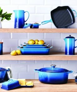 Le Creuset Auflaufform Tradition, Rechteckig In Azure -Emil-Henry-Laden LECREUSET A 3802 copy 1